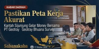 Pastikan Peta Kerja Akurat, Kantah Sijunjung Gelar Monev Bersama PT Geotrav Bhuana Survey