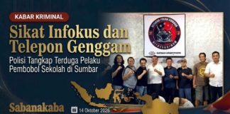 Sikat Infokus dan Telepon Genggam, Polisi Tangkap Terduga Pelaku Pembobol Sejumlah Sekolah
