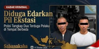 Diduga Edarkan Pil Ekstasi, Polisi Amankan Dua Terduga Pelaku di Tempat Berbeda