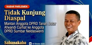 Tidak Kunjung Diaspal, Masyarakat Kecamatan X Koto Curhat ke Anggota DPRD Sumbar Neldaswenti