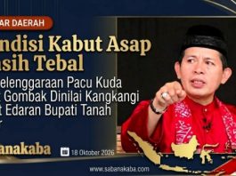 Kondisi Kabut Asap Masih Tebal, Penyelenggaraan Pacu Kuda Dinilai Kangkangi Surat Edaran Bupati