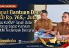 Dapat Bantuan Dana TKD Rp.765,- Juta, Dinas KUKMP Tanah Datar Berharap Dapat Pulihkan UMKM Terdampak