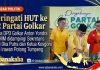 Peringati HUT ke 62 Partai Golkar, Ketua DPD Anton Yondra Ajak Kader Tingkatkan Semangat Kebersamaan