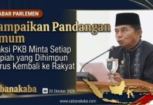 Sampaikan Pandangan Umum, Fraksi PKB Minta Setiap Rupiah yang Dihimpun Harus Kembali ke Rakyat