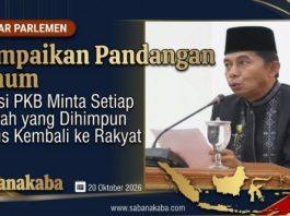 Sampaikan Pandangan Umum, Fraksi PKB Minta Setiap Rupiah yang Dihimpun Harus Kembali ke Rakyat