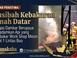 Musibah Kebakaran Tanah Datar, Work Shop Mesin SMK Negeri 1 Lintau Buo Tinggal Puing