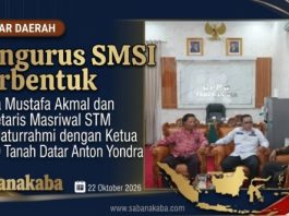 Pengurus SMSI Terbentuk, Ketua dan Sekretaris Bersilaturrahmi dengan Ketua DPRD Tanah Datar