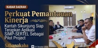 Perkuat Pemantauan Kinerja, Kantah Sijunjung Siap Terapkan Aplikasi SIMP-SERTEL Sebagai Pilot Project