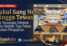 Pukul Nenek Hingga Tewas, Dua Tersangka Dibekuk Polisi Setelah Tiga Pekan Lakukan Pengejaran