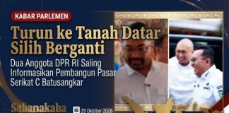 Turun Silih Berganti, Dua Anggota DPR RI Saling Informasikan Pembangunan Pasar Serikat C Batusangkar