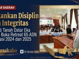 Tekankan Disiplin dan Integritas, Bupati Eka Putra Buka Retreat 65 ASN Formasi 2024 dan 2025